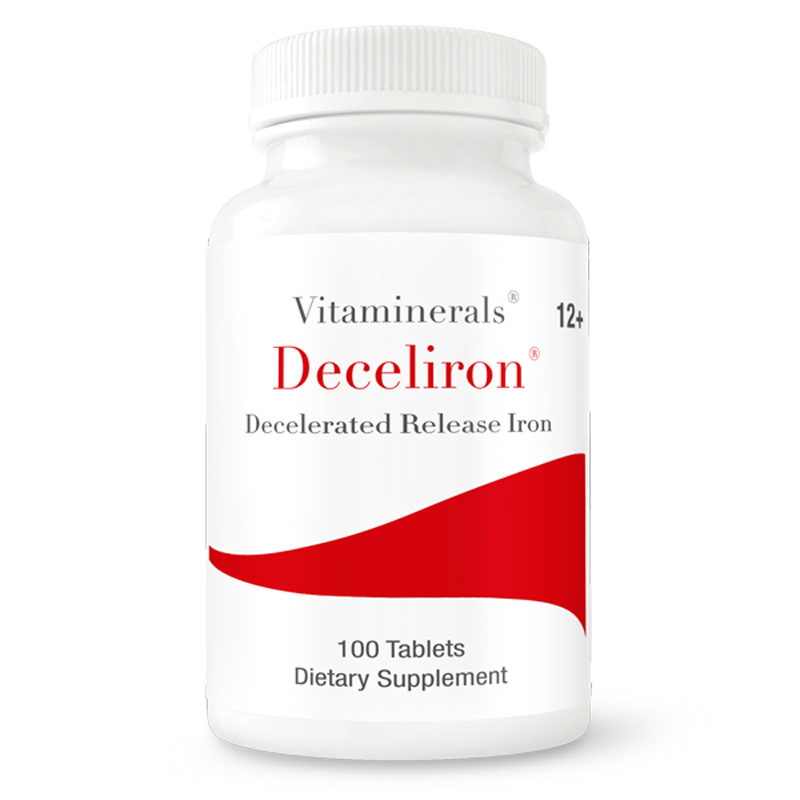 Vitaminerals 12+ Deceliron - 300 COUNT ONLY