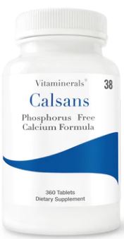 Vitaminerals 38 Calsans Qty 360